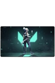 70 X 30 Cm Jett Dikişli Kaydırmaz Taban Speed Mouse Pad Oyuncu Gaming - 1