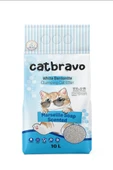 CATBRAVO Aktif Topaklanan Marsilya Sabun Kokulu Kedi Kumu 10 Lt thumbnail 1