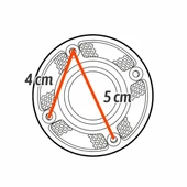 Ayarlanabilir 4 Adet 12 Cm Beyaz Plastik Ayak Dolap Mobilya Tezgah Yükseltici Yükseltme Ayağı thumbnail 4