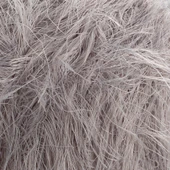 Loren Luna Tavşan Tüyü Açık Gri El Örgü İpi - R080 - 34004 thumbnail 2
