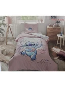 Özdilek Stitch Aloha Tek Kişilik Disney Lisanslı Lastikli Çarşaf Çocuk Nevresim Takımı 7276 thumbnail 2
