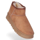 Skuaıter Rida Taba Kadın İçi Kürklü Düz Bot thumbnail 1