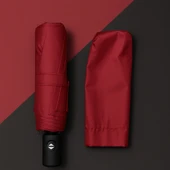 Bordo Kılıflı Otomatik Kompakt Şemsiye - 2