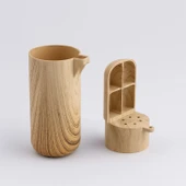 Bohem Westa Meşe Renk Sert Plastik Ayak 15 cm Mobilya Tekli Kanepe Koltuk Baza Yükseltme Ayağı thumbnail 7