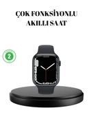 1.9 İnç Akıllı Saat – Bluetooth 5.0, Kablosuz Şarjlı, IP68 Su Geçirmez Akıllı Saat thumbnail 1