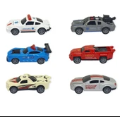 Çek Bırak Metal Küçük Arabalar 8 cm 6'lı Set thumbnail 3