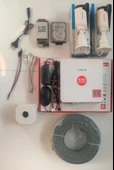2 Kameralı Güvenlik Kamera Seti - Ekstra Uzun Mesafeli Güçlü, 5MP Sony Lens, 70m Dayanıklı Kablolama, 6 Atom LED, 500GB H.D.D - 2