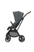 Leona 2 Çift Yönlü Uzatılabilir Sırt Desteği Tam Yatabilir Bebek Arabası Twillic Graphite thumbnail 2