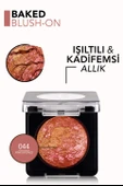 Flormar Baked Blush-On Yüksek Pigmentli & Doğal Işıltılı Fırınlanmış Allık 044 PINK BRONZE thumbnail 3