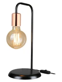 Tema Masa Lambası Siyah-Bakır thumbnail 3