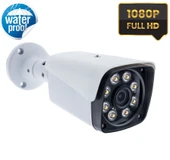 Kadraj 5MP Sony SecuLensli 1080p Full HD AHD Güvenlik Kamerası - Gece Görüşlü, 8 Ultra Warm Led, Colorvu Teknolojisi, Metal Aluminyum Kasa - 1