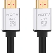 3m HDMI Kablosu | 4K@60Hz, 8K  Destekli | Altın Kaplama Konektör | Dayanıklı PVC Kaplama - 3
