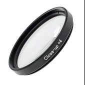 Ayex 52mm Close-Up Filtre Seti – 4’lü (+1, +2, +4, +10) | Optik Cam, Metal Çerçeve, Taşıma Çantalı - 4