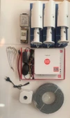 3 Kameralı Güvenlik Kamera Seti - Ekstra Uzun Mesafeli Güçlü, 5MP Sony Lens, 70m Dayanıklı Kablolama, 6 Atom LED, 500GB H.D.D - 2