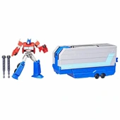 3in1 Sesli ve Işıklı Transformers EarthSpark Optimus Prime Savaş Oyun Seti - 2