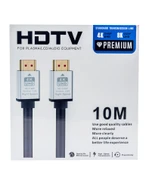 10m HDMI Kablosu | 4K@60Hz, 8K, 4K@120Hz Destekli | Altın Kaplama Konektör | Dayanıklı PVC Kaplama - 1