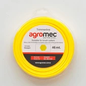 Agromec 3.30mm 46 mt Altı Köşe Motorlu Tırpan Misinası - 1