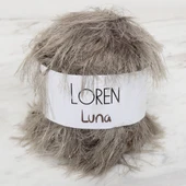 Loren Luna Tavşan Tüyü Bej El Örgü İpi - R085 - 34008 thumbnail 1