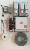 3 Kameralı Set 5MP Sony SecuLensli 1080p Full HD 8 Ultra Warm Led AHD Güvenlik Kamerası Seti - Gece Renkli, Colorvu Teknolojisi, Plastik Kasa - 3