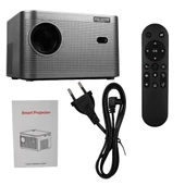 Hello HY350 Sesli Komutlu Android 11 Akıllı LED Projeksiyon FHD Kablosuz Görüntü Aktarım Destekli Ev Sinema Sistemi Yansıtma - 4