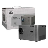 Hello HY350 Sesli Komutlu Android 11 Akıllı LED Projeksiyon FHD Kablosuz Görüntü Aktarım Destekli Ev Sinema Sistemi Yansıtma - 5