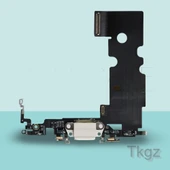 Apple İphone SE 2022 Full Şarj Soketi Filmi FLEX Orjinal (BEYAZ) - 1