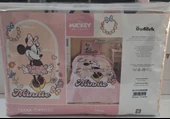 Özdilek Lisanslı Disney Çocuk Yatak Örtüsü Takımı Tek Kişilik Minnie Garden Pembe thumbnail 1