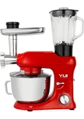 Yui M-200 Multi Fonksiyonel 1800 W 6 lt Kırmızı Stand Mikser - 1