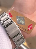 Lee Cooper İtalyan Tasarım Bileklik Hediyeli 2 Yıl Garantili 5 Atm Erkek Kol Saati ELC.08326.370 thumbnail 5