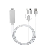 ZR778 L6-M3M Lightning Micro Type-C Hdtv Kablo - 1