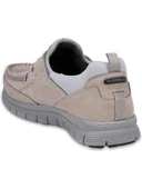 Forelli TANZA 46501-G Gri Erkek Deri Casual Ayakkabı thumbnail 4