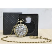 Özel Kutulu Antik Köstekli Saat Alk4666 - 1