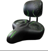 Sırt Destekli Bisiklet Sele Koltuğu Sırt Desteği ile Bisiklet Elektrikli Bisiklet Selesi Yeşil thumbnail 2