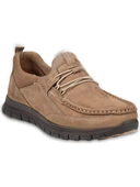 Forelli TANZA 46501-G Kum Erkek Deri Casual Ayakkabı thumbnail 1