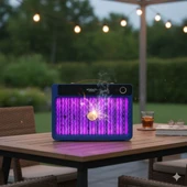 4000mAh Şarj Edilebilir Kablosuz 3000V Yüksek Güçlü Elektrikli Sivrisinek Öldürücü Sivrisinek Öldürme Lambası,Sinek Kıran BG-009 2000 mah thumbnail 1