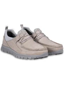 Forelli TANZA 46501-G Gri Erkek Deri Casual Ayakkabı thumbnail 3