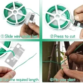 Çok Amaçlı Kendinden Makaslı Fide Ve Bitki Bağlama Teli - 50m - 3