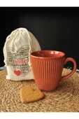 Anneler Günü Hediye Keseli Kupa Kızıl Kahve thumbnail 2