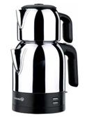 Korkmaz A359 Demkolik Siyah 1600 W Çelik Çay Makinesi - 1