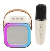 pilelistore Taşınabilir Bluetooth Karaoke Hoparlör Kablosuz Mikrofon - 1