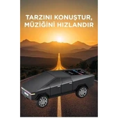 D68 Cyber Model Araba Tasarımlı Bluetooth Hoparlör 15w Güçlü Ses Rgb Led /tws/usb Siyah - 4