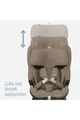 MAXİ-COSİ Maxi-cosi Emerald 360 Pro I-size Dünyanın Ilk Kızaklı,araç Dışına Çıkabilen Isofix'li 0-36 Truffle thumbnail 8