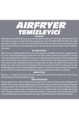 Sır Airfryer Temizleyici 250 ml thumbnail 2