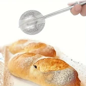 MyBru Paslanmaz Çelik Top Yaylı Çay Kahve Bitki Çayı Süzgeci - 7