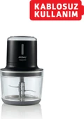 Arzum AR1128 Freechopp Cam Hazneli Şarjlı Doğrayıcı - 3