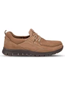 Forelli TANZA 46501-G Kum Erkek Deri Casual Ayakkabı thumbnail 2