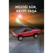 D68 Cyber Model Araba Tasarımlı Bluetooth Hoparlör 15w Güçlü Ses Rgb Led /tws/usb Kırmızı - 3