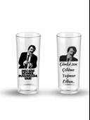 DeepCraft Best Quality Rakı Sözü Baskılı 2'li Rakı Kadehi 230 Ml thumbnail 1