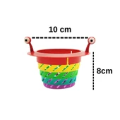 Lavabo Süzgeci Renkli 6 Kademeli Mutfak Gider Tıpası Lavabo Süzgeci thumbnail 8