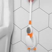 Ördek Görünümlü Tuvalet Fırçası Sevimli Tasarımıyla Hijyenik Temizlik Sağlayan Pratik Fırça thumbnail 2